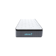 Single Euro Top Pocket Spring Mattress - Motion Isolation Comfort with CertiPUR-US Certified Foam Layers V63-930261