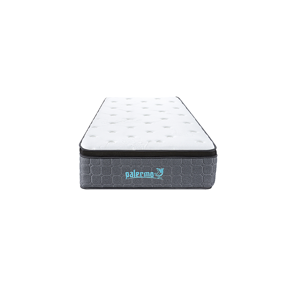 Single Euro Top Pocket Spring Mattress - Motion Isolation Comfort with CertiPUR-US Certified Foam Layers V63-930261