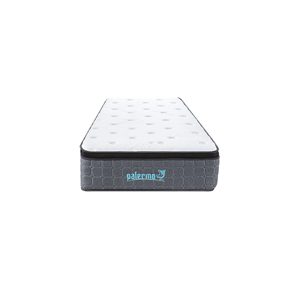 Single Euro Top Pocket Spring Mattress - Motion Isolation Comfort with CertiPUR-US Certified Foam Layers V63-930261