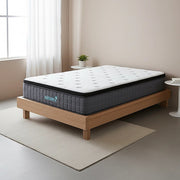 Single Euro Top Pocket Spring Mattress - Motion Isolation Comfort with CertiPUR-US Certified Foam Layers V63-930261