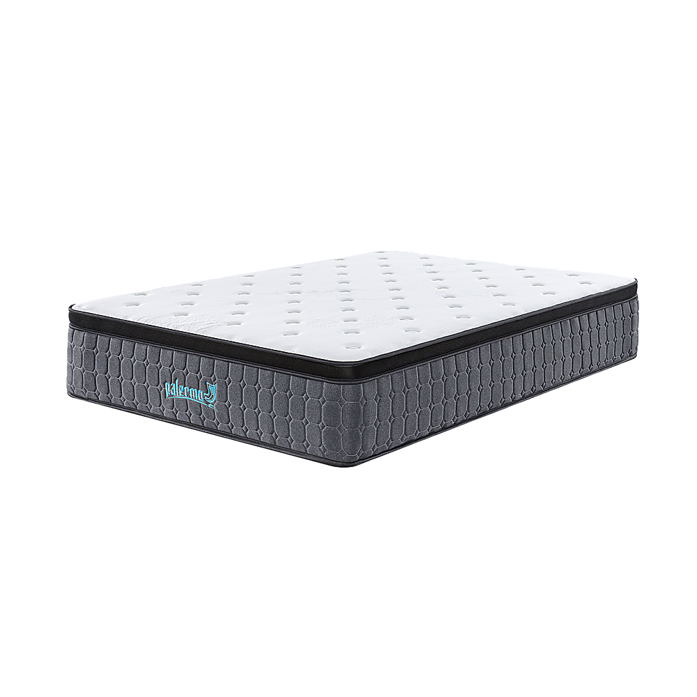 King Single Euro Top Pocket Spring Mattress - Motion Isolation Comfort with CertiPUR-US Certified Foam Layers V63-930271