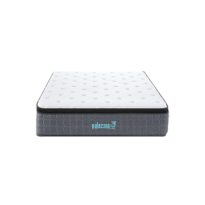 King Single Euro Top Pocket Spring Mattress - Motion Isolation Comfort with CertiPUR-US Certified Foam Layers V63-930271