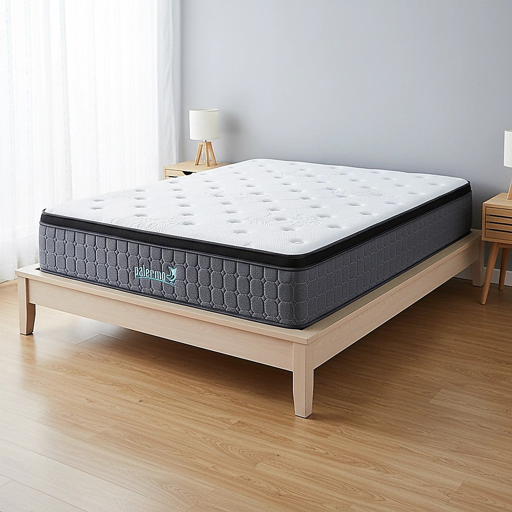 Double Euro Top Pocket Spring Mattress - Motion Isolation Comfort with CertiPUR-US Certified Foam Layers V63-930281