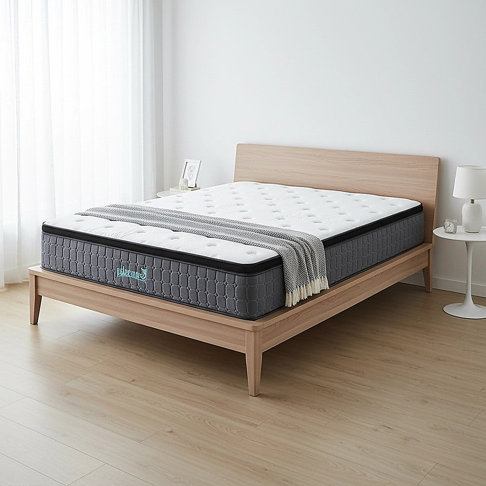 Double Euro Top Pocket Spring Mattress - Motion Isolation Comfort with CertiPUR-US Certified Foam Layers V63-930281