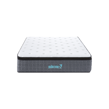 Double Euro Top Pocket Spring Mattress - Motion Isolation Comfort with CertiPUR-US Certified Foam Layers V63-930281