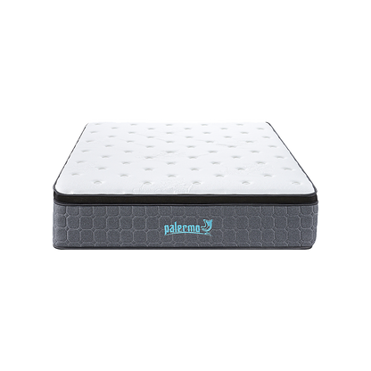 Queen Euro Top Pocket Spring Mattress - Motion Isolation Comfort with CertiPUR-US Certified Foam Layers V63-930291