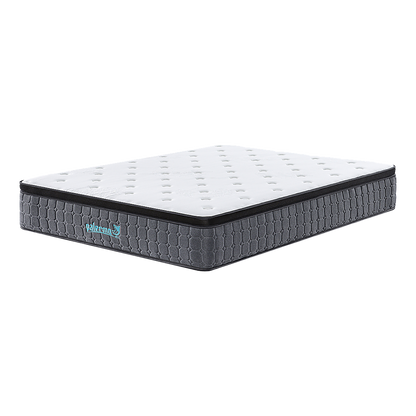 King Euro Top Pocket Spring Mattress - Motion Isolation Comfort with CertiPUR-US Certified Foam Layers V63-930301