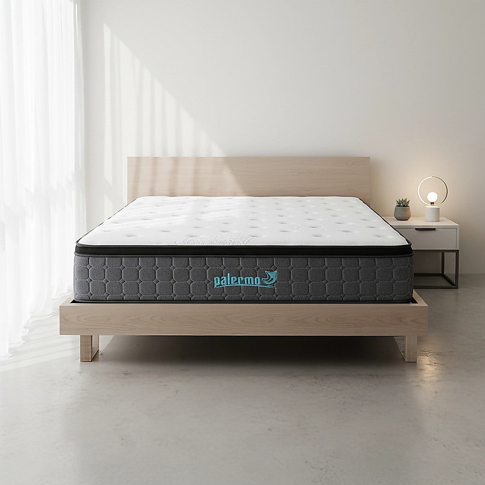 King Euro Top Pocket Spring Mattress - Motion Isolation Comfort with CertiPUR-US Certified Foam Layers V63-930301