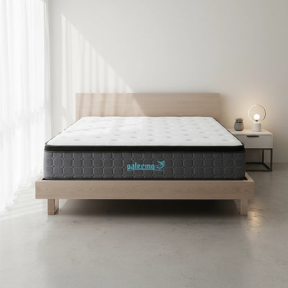 King Euro Top Pocket Spring Mattress - Motion Isolation Comfort with CertiPUR-US Certified Foam Layers V63-930301