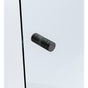 Brass Shower Door Round Knob Handle in Black V63-930321