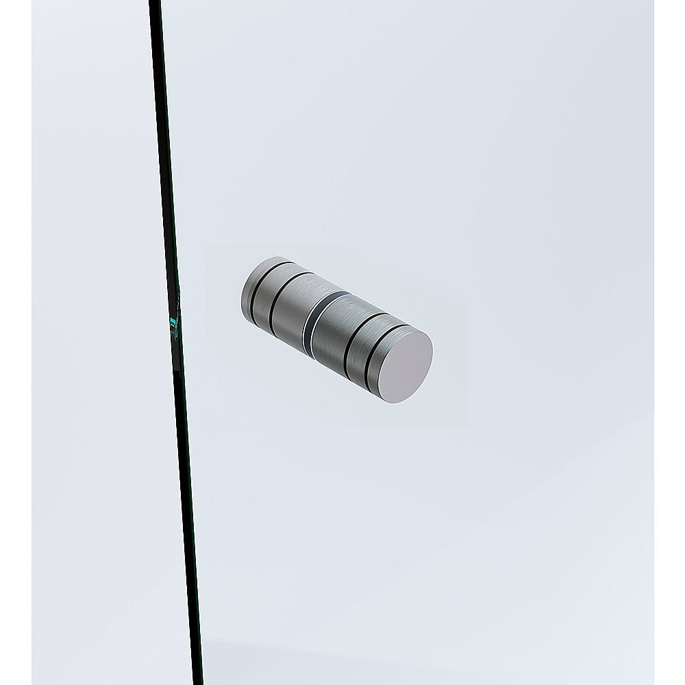Brass Shower Door Round Knob Handle in Gunmetal V63-930411