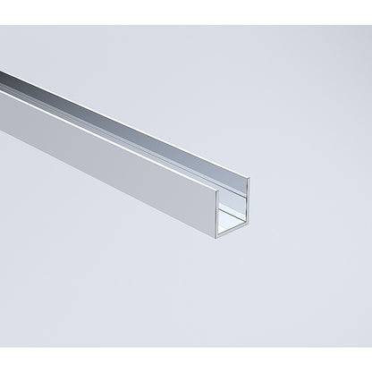 Glass Shower Screen 120cm Floor Channel in Chrome V63-930901