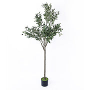150cm Artificial Olive Tree - Tall Realistic Faux Green Indoor Plant for Home & Office V63-931361