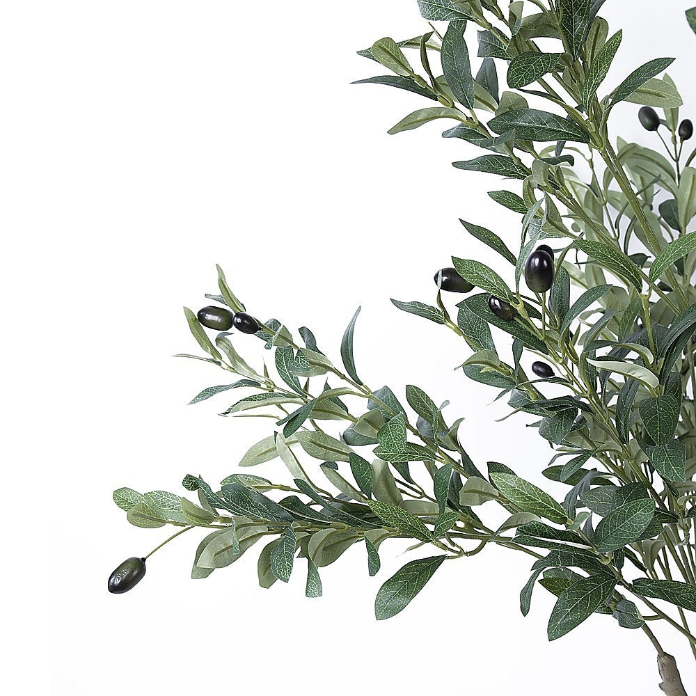 150cm Artificial Olive Tree - Tall Realistic Faux Green Indoor Plant for Home & Office V63-931361