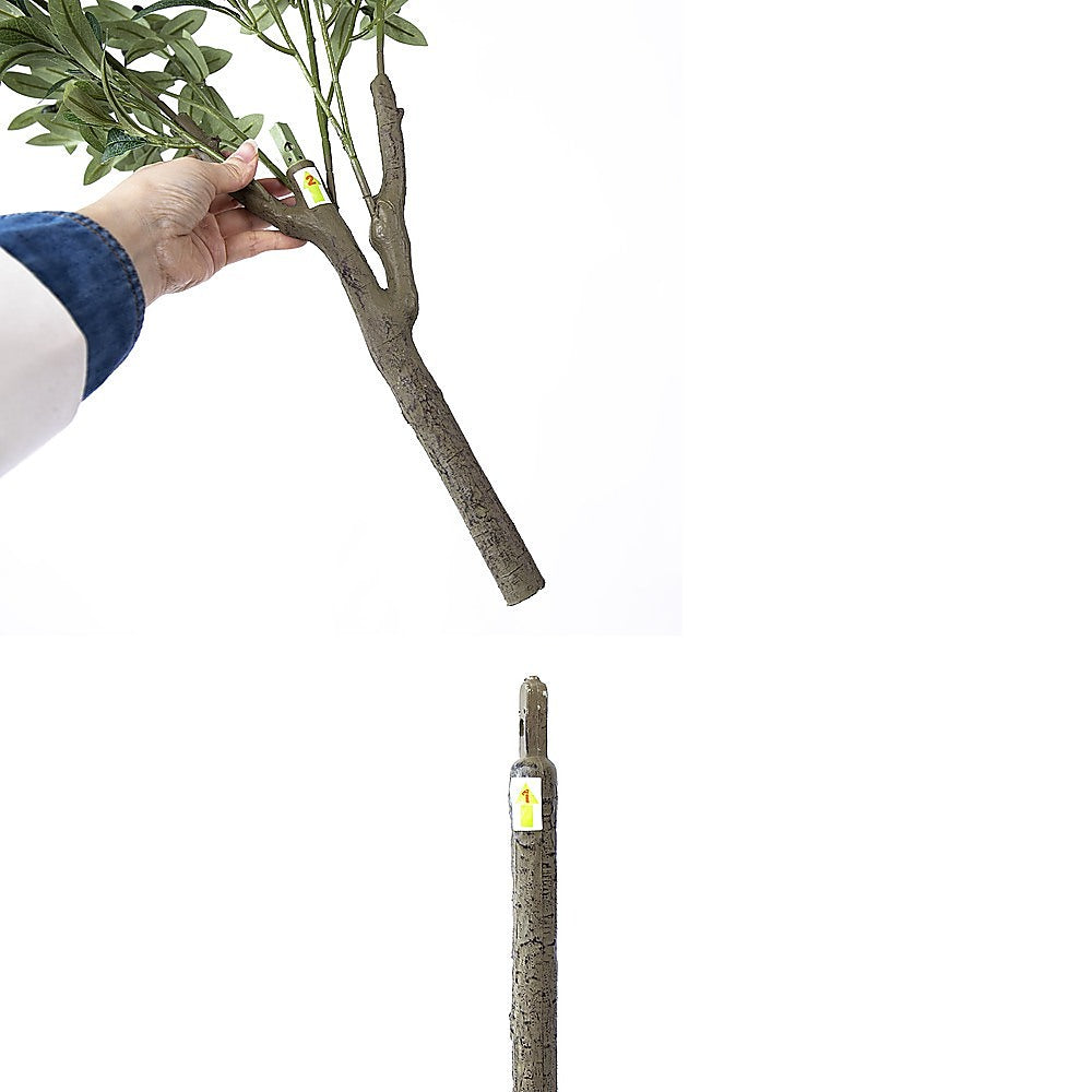 150cm Artificial Olive Tree - Tall Realistic Faux Green Indoor Plant for Home & Office V63-931361