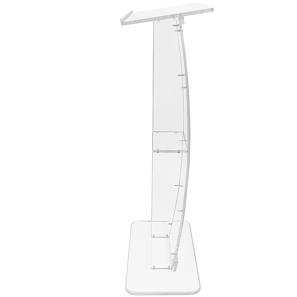 120cm Acrylic Podium Stand Transparent V63-931391