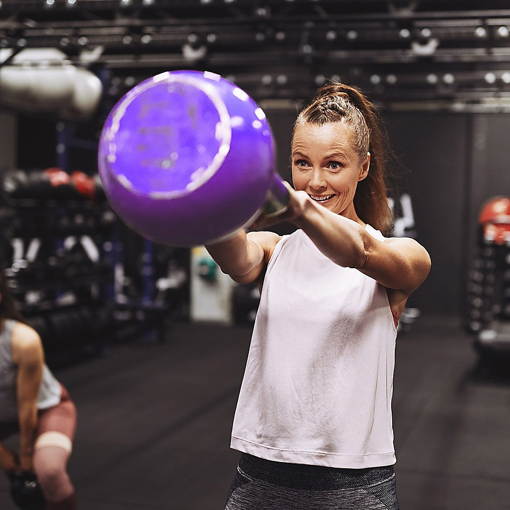 8kg Pro-Grade Steel Kettlebell - Heavy Duty Strength Training V63-931481