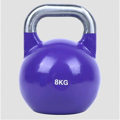 8kg Pro-Grade Steel Kettlebell - Heavy Duty Strength Training V63-931481