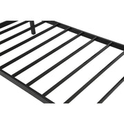 Single Daybed Metal Frame Sofa Premium Black Day Bed Steel Support V63-931491