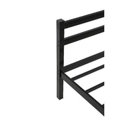 Single Daybed Metal Frame Sofa Premium Black Day Bed Steel Support V63-931491