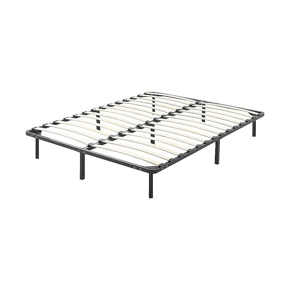 Palermo Black Metal Double Bed Frame V63-931511
