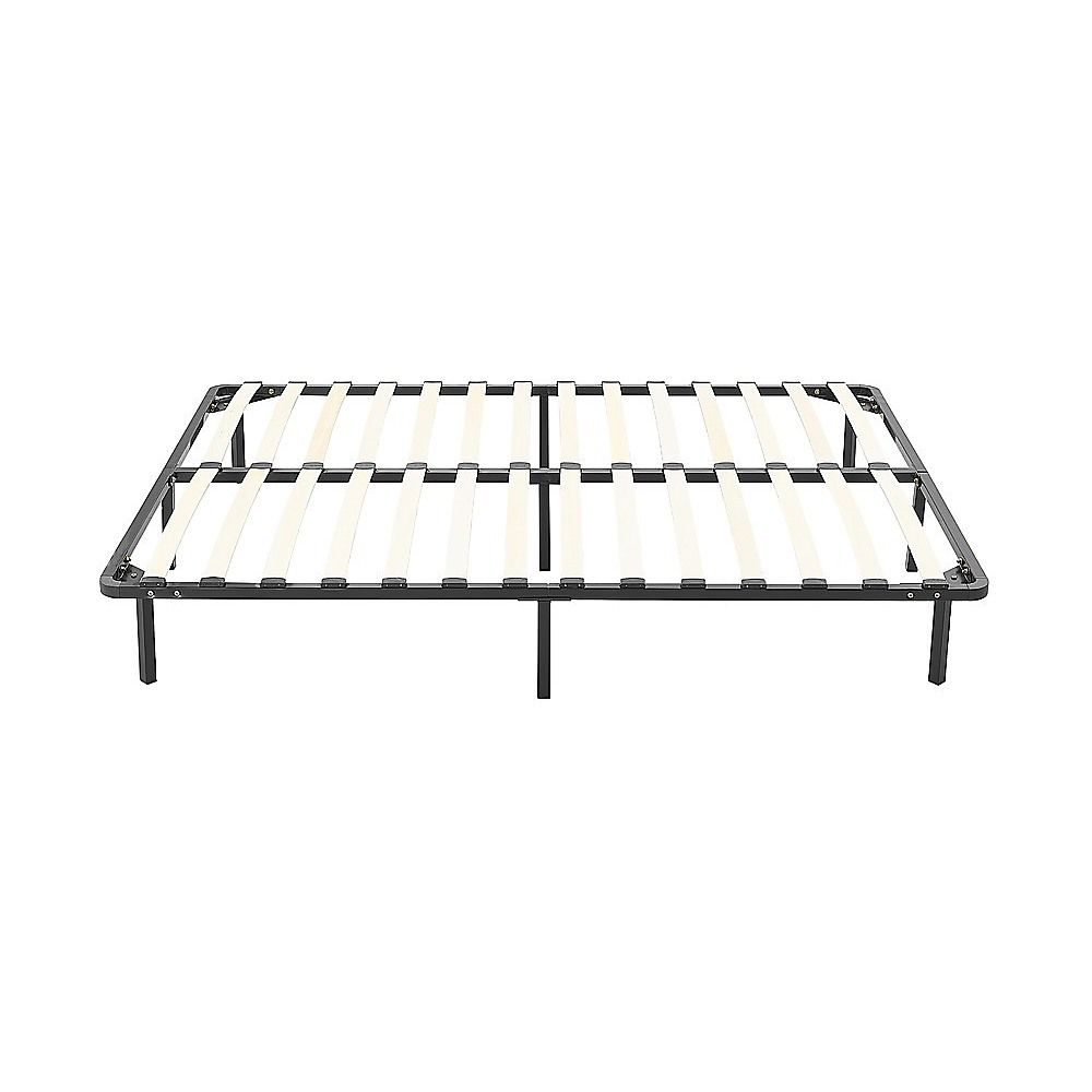 Palermo Black Metal Double Bed Frame V63-931511