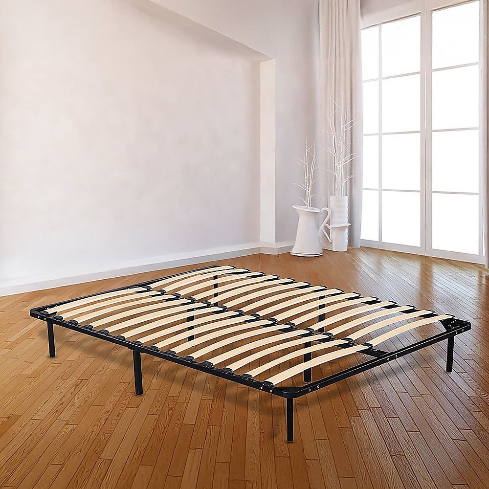 Palermo Black Metal Queen Bed Frame V63-931531