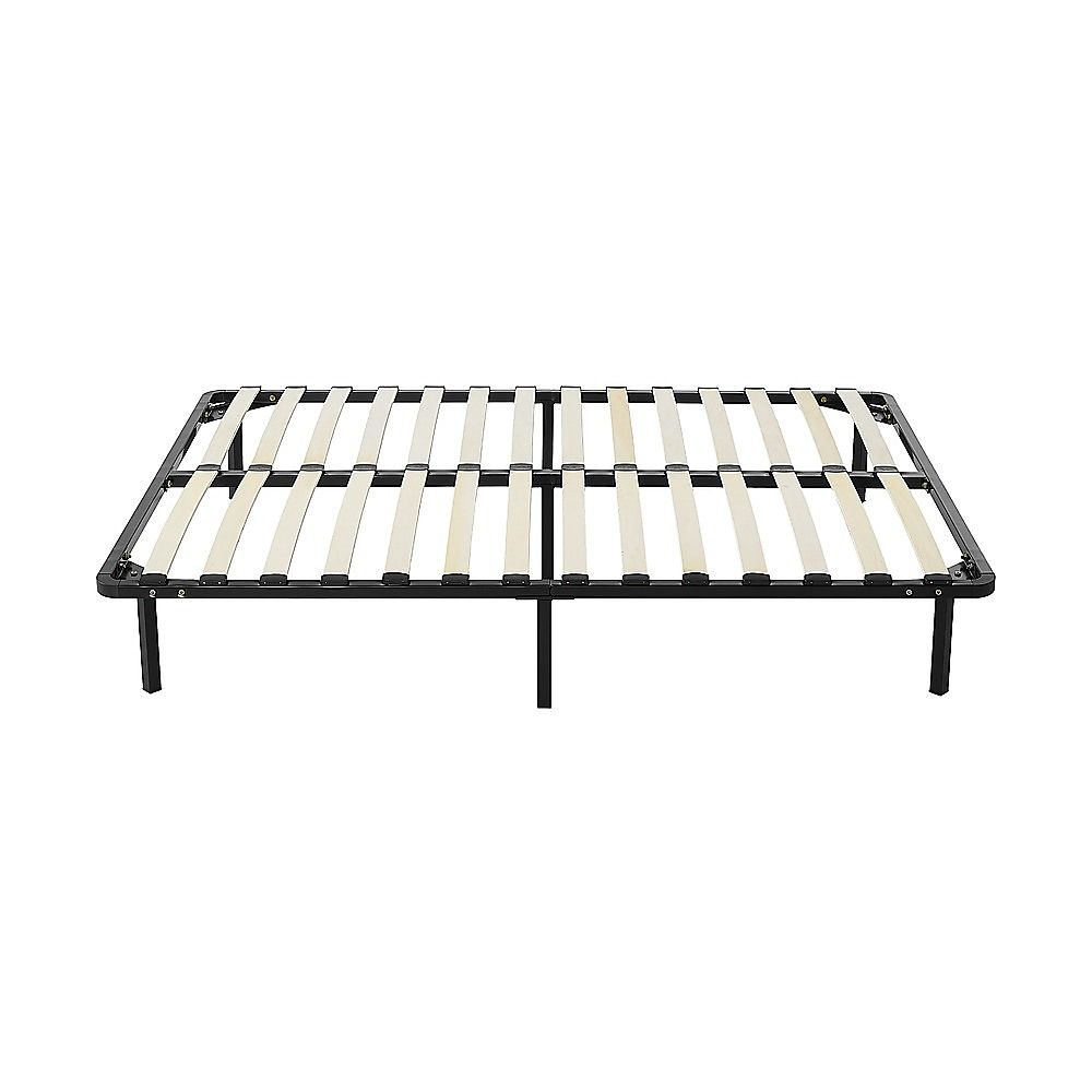 Palermo Black Metal Queen Bed Frame V63-931531