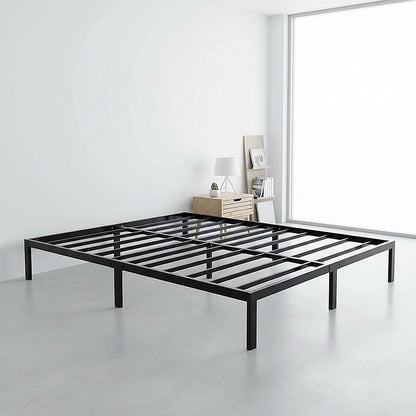 Queen Full Metal Bed Frame Base - Sturdy Steel Bed Base for Australian Mattress V63-931591