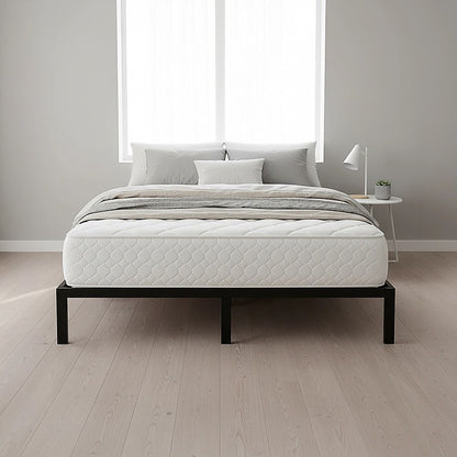 King Single Full Metal Bed Frame Base - Sturdy Steel Bed Base for Australian Mattress V63-931611