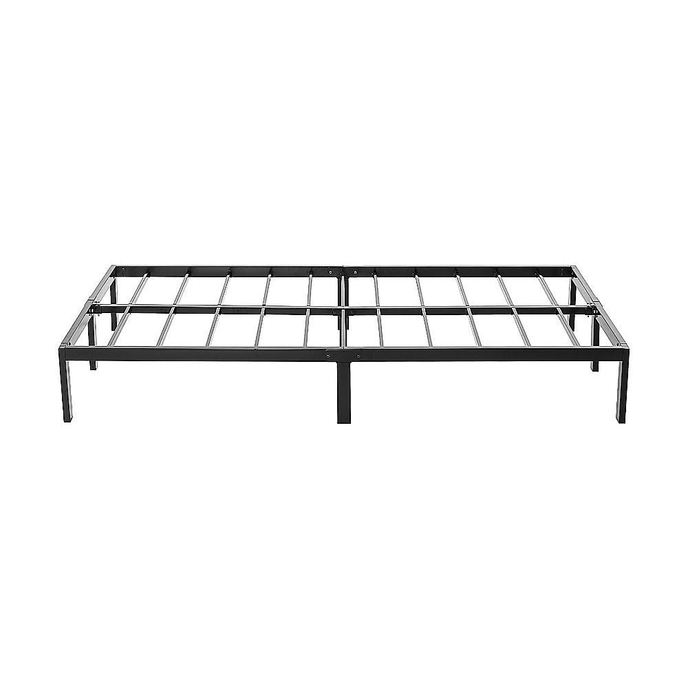King Single Full Metal Bed Frame Base - Sturdy Steel Bed Base for Australian Mattress V63-931611