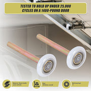 Garage Door Roller / Wheel / Heavy-duty 11 Ball Bearing 12 Pack V63-931681