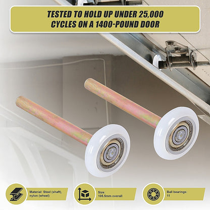 Garage Door Roller / Wheel / Heavy-duty 11 Ball Bearing 12 Pack V63-931681