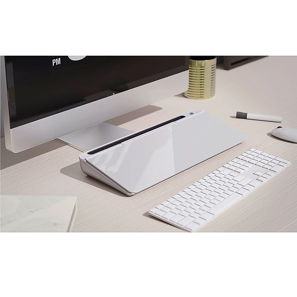Glass Desktop Buddy Whiteboard Office Writing Desk V63-931831