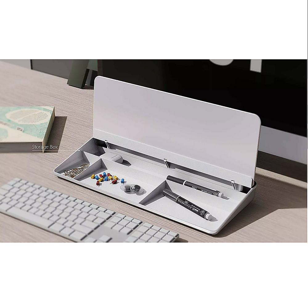 Glass Desktop Buddy Whiteboard Office Writing Desk V63-931831