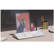 Glass Desktop Buddy Whiteboard Office Writing Desk V63-931831