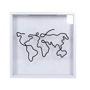 Explorer Memory Box Keepsake Picture Frame Wall Table V63-931841