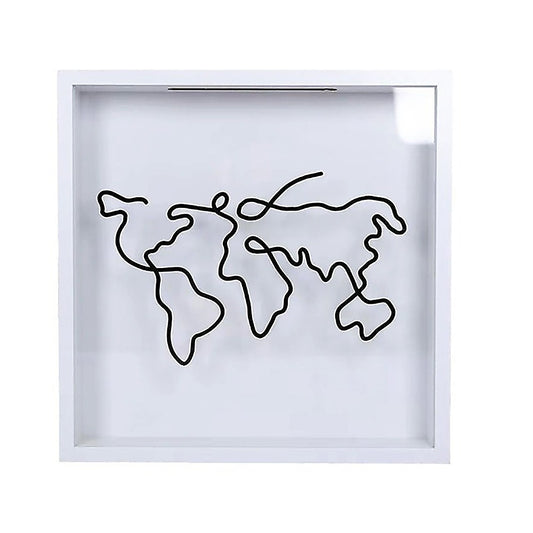 Explorer Memory Box Keepsake Picture Frame Wall Table V63-931841