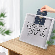 Explorer Memory Box Keepsake Picture Frame Wall Table V63-931841