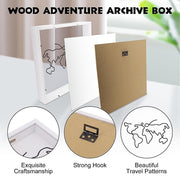 Explorer Memory Box Keepsake Picture Frame Wall Table V63-931841