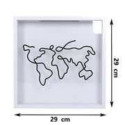 Explorer Memory Box Keepsake Picture Frame Wall Table V63-931841