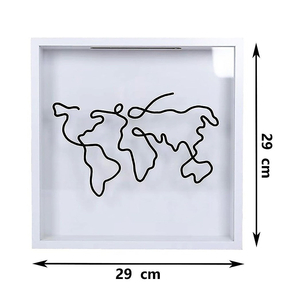 Explorer Memory Box Keepsake Picture Frame Wall Table V63-931841