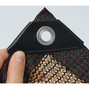 15m x 2m Fence Windscreen Privacy Screen Shade Cover Coffee Fabric Mesh Garden V63-931951
