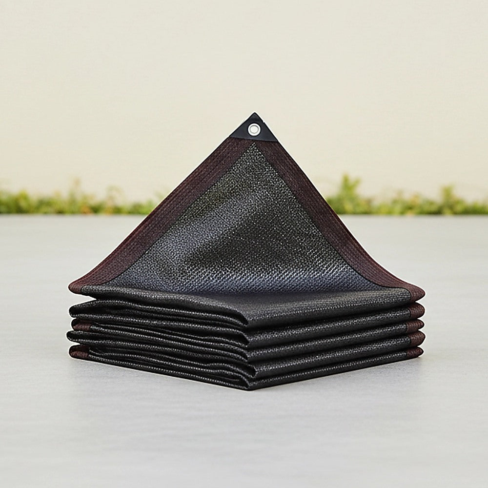 20m x 2m Fence Windscreen Privacy Screen Shade Cover Black Fabric Mesh Garden V63-931971