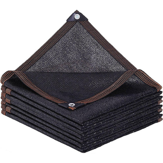 20m x 2m Fence Windscreen Privacy Screen Shade Cover Black Fabric Mesh Garden V63-931971