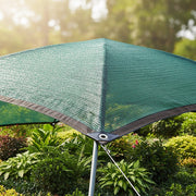 15m x 2m Fence Windscreen Privacy Screen Shade Cover Dark Green Fabric Mesh Garden V63-931981