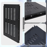 1U Sliding Server Rack Shelf 26 Inch Deep Vented for 19 Inch Cabinet V63-932021
