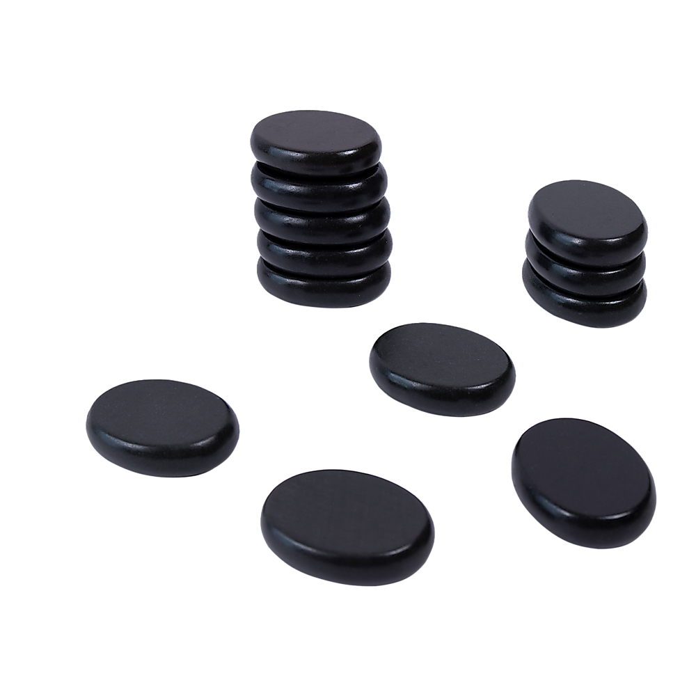 12pcs Hot Massage Stone Basalt Stones Kit Set Rock SPA Oiled Massage Tool V63-932051