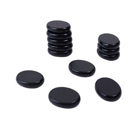 12pcs Hot Massage Stone Basalt Stones Kit Set Rock SPA Oiled Massage Tool V63-932051