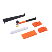 48Pc Laminate Wood Flooring Installation Kit Tapping Block Rubber Mallet